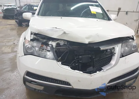 2011 Acura Mdx Advance Package z USA, uszkodzony, nr VIN 2HNYD2H72BH534131